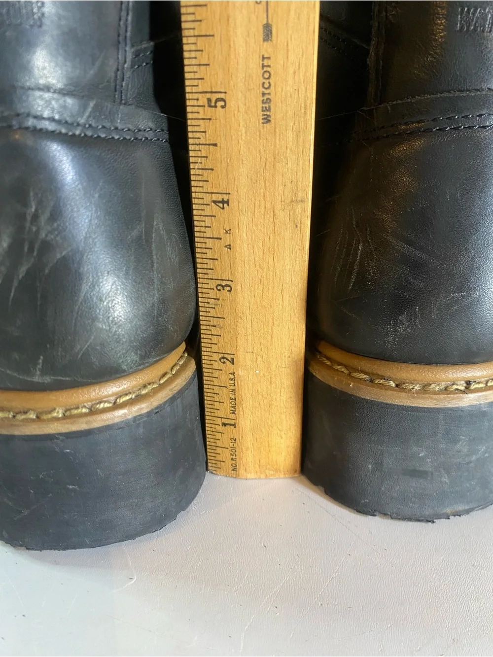 Wolverine Snyder Insulated Steel Toe Black Leather Boots Size 14M